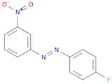 Diazene, (4-fluorophenyl)(3-nitrophenyl)-, (E)-