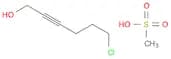 2-Hexyn-1-ol, 6-chloro-, methanesulfonate