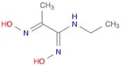 Propanimidamide, N-ethyl-N'-hydroxy-2-(hydroxyimino)-, (E,E)-