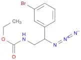 Carbamic acid, [2-azido-2-(3-bromophenyl)ethyl]-, ethyl ester