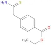 Benzoic acid, 4-(2-amino-2-thioxoethyl)-, ethyl ester