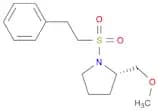 Pyrrolidine, 2-(methoxymethyl)-1-[(2-phenylethyl)sulfonyl]-, (S)-