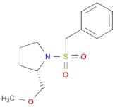 Pyrrolidine, 2-(methoxymethyl)-1-[(phenylmethyl)sulfonyl]-, (S)-