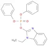 Phosphoric acid, 1-ethyl-1H-benzimidazol-2-yl diphenyl ester