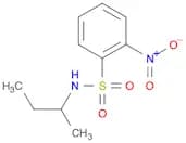 Benzenesulfonamide, N-(1-methylpropyl)-2-nitro-