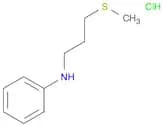 Benzenamine, N-[3-(methylthio)propyl]-, hydrochloride
