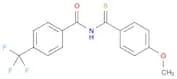 Benzamide, N-[(4-methoxyphenyl)thioxomethyl]-4-(trifluoromethyl)-