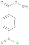 Benzoic acid, 4-(chlorosulfinyl)-, methyl ester