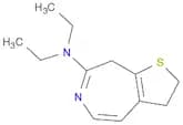 2H-Thieno[2,3-d]azepin-7-amine, N,N-diethyl-3,8-dihydro-