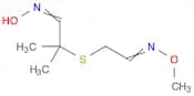 Propanal, 2-[[2-(methoxyimino)ethyl]thio]-2-methyl-, oxime
