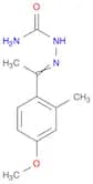 Hydrazinecarboxamide, 2-[1-(4-methoxy-2-methylphenyl)ethylidene]-