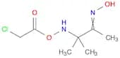 2-Butanone, 3-[[(chloroacetyl)oxy]amino]-3-methyl-, 2-oxime