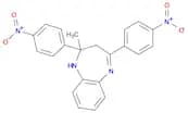 1H-1,5-Benzodiazepine, 2,3-dihydro-2-methyl-2,4-bis(4-nitrophenyl)-