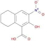 1-Naphthalenecarboxylic acid, 5,6,7,8-tetrahydro-2-hydroxy-3-nitro-