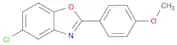 Benzoxazole, 5-chloro-2-(4-methoxyphenyl)-