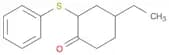 Cyclohexanone, 4-ethyl-2-(phenylthio)-