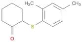 Cyclohexanone, 2-[(2,4-dimethylphenyl)thio]-