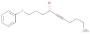 5-Decyn-4-one, 1-(phenylthio)-