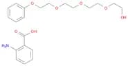 Ethanol, 2-[2-[2-(2-phenoxyethoxy)ethoxy]ethoxy]-, 2-aminobenzoate