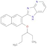 1H-Imidazo[4,5-b]pyridine, 2-[3-(1-ethylbutoxy)-2-naphthalenyl]-