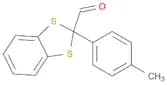 1,3-Benzodithiole-2-carboxaldehyde, 2-(4-methylphenyl)-