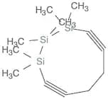 1,2,3-Trisilacyclonona-4,8-diyne, 1,1,2,2,3,3-hexamethyl-