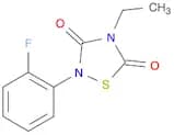 1,2,4-Thiadiazolidine-3,5-dione, 4-ethyl-2-(2-fluorophenyl)-