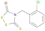 1,2,4-Dithiazolidin-3-one, 4-[(2-chlorophenyl)methyl]-5-thioxo-