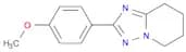 [1,2,4]Triazolo[1,5-a]pyridine, 5,6,7,8-tetrahydro-2-(4-methoxyphenyl)-