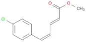 2,4-Pentadienoic acid, 5-(4-chlorophenyl)-, methyl ester, (E,Z)-