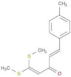 1,4-Pentadien-3-one, 5-(4-methylphenyl)-1,1-bis(methylthio)-, (E)-