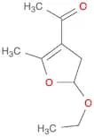 Ethanone, 1-(5-ethoxy-4,5-dihydro-2-methyl-3-furanyl)-