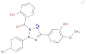 2H-Tetrazolium,3-(4-bromophenyl)-2-(2-hydroxybenzoyl)-5-(3-hydroxy-4-methoxyphenyl)-, iodide(1:1)