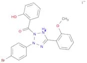 2H-Tetrazolium,3-(4-bromophenyl)-2-(2-hydroxybenzoyl)-5-(2-methoxyphenyl)-, iodide (1:1)