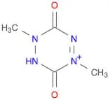 1,2,4,5-Tetrazinium, 3,4,5,6-tetrahydro-1,4-dimethyl-3,6-dioxo-