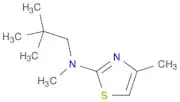 2-Thiazolamine, N-(2,2-dimethylpropyl)-N,4-dimethyl-
