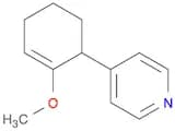 Pyridine, 4-(2-methoxy-2-cyclohexen-1-yl)-