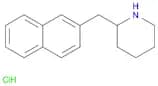 Piperidine, 2-(2-naphthalenylmethyl)-, hydrochloride