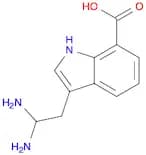 1H-Indole-7-carboxylic acid, 3-(2,2-diaminoethyl)-
