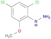 Hydrazine,(2,4-dichloro-6-methoxyphenyl)-