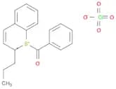 1H-2-Benzothiopyranium, 1-benzoyl-2-propyl-, perchlorate