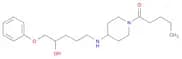 4-Piperidinamine, N-(4-hydroxy-5-phenoxypentyl)-1-(1-oxopentyl)-