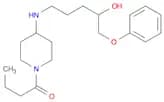 4-Piperidinamine, N-(4-hydroxy-5-phenoxypentyl)-1-(1-oxobutyl)-