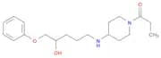 4-Piperidinamine, N-(4-hydroxy-5-phenoxypentyl)-1-(1-oxopropyl)-