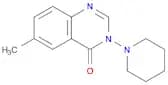 6-Methyl-3-(piperidin-1-yl)quinazolin-4(3H)-one