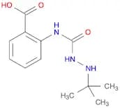 Benzoic acid, 2-[[[2-(1,1-dimethylethyl)hydrazino]carbonyl]amino]-