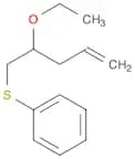 Benzene, [(2-ethoxy-4-pentenyl)thio]-