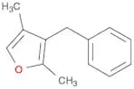 Furan, 2,4-dimethyl-3-(phenylmethyl)-