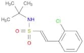 Ethenesulfonamide, 2-(2-chlorophenyl)-N-(1,1-dimethylethyl)-, (E)-