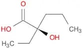 Pentanoic acid, 2-ethyl-2-hydroxy-, (2R)-